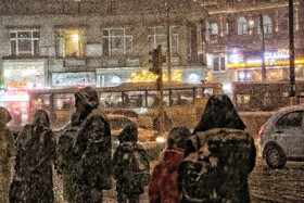 اردبیل سفید پوش شد