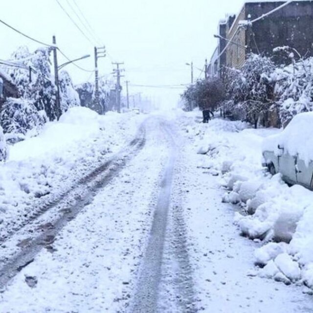 کاهش حجم بارش برف از امشب در استان اردبیل