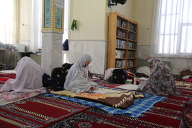 مراسم اعتکاف دانشجویی در مسجد دانشگاه محقق اردبیلی