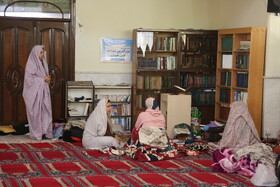 مراسم اعتکاف دانشجویی در مسجد دانشگاه محقق اردبیلی