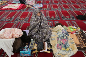 مراسم اعتکاف دانشجویی در مسجد دانشگاه محقق اردبیلی