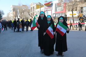 حضور نوجوانان در راهپیمایی ۲۲ بهمن ۱۴۰۲ - اردبیل