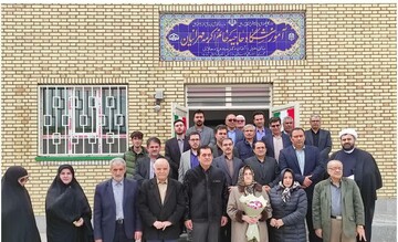 مدرسه سه‌کلاسه یک خیرساز در اردبیل افتتاح شد