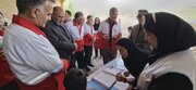 بهره‌مندی بیش از ۵۰۰ نفر از خدمات کاروان سلامت در روستای موئیل مشگین‌شهر
