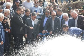 خط انتقال آب سد گیوی با اعتبار ۵۳۰ میلیارد تومان به بهره‌برداری رسید