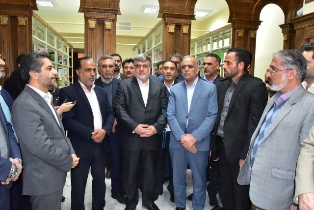 گشایش کتابخانه عمومی در الهیه بیرجند گشایش کتابخانه عمومی در الهیه بیرجند