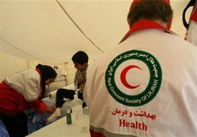 استقرار ۱۸ تیم هلال احمر خراسان جنوبی در مسیر راهپیمایی ۲۲ بهمن استقرار ۱۸ تیم هلال احمر خراسان جنوبی در مسیر راهپیمایی ۲۲ بهمن