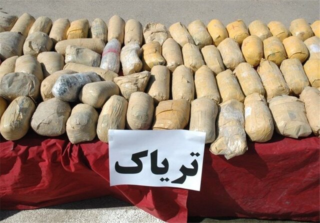  کشف ۱۰۶ کیلوگرم تریاک در عملیات مشترک پلیس