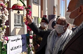 نواخته شدن زنگ مقاومت و ایثار در ۲۵۰۰ آموشگاه خراسان جنوبی