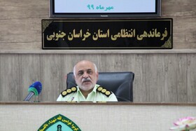 از کشف ۷۱ تن موادمخدر تا وقوع ۱۲ هزار تصادف طی یک سال گذشته در خراسان جنوبی