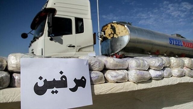 کشف بیش از یک تن مرفین در عملیات مشترک پلیس خراسان جنوبی و رضوی