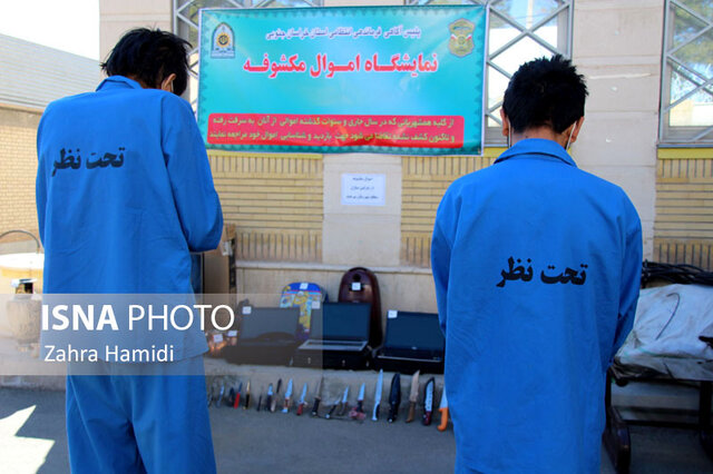 دستگیری سارقان اموال در بیرجند 