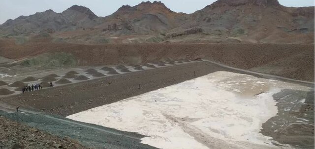 بزرگترین سازه آبخیزداری مرزی خراسان جنوبی آبگیری شد