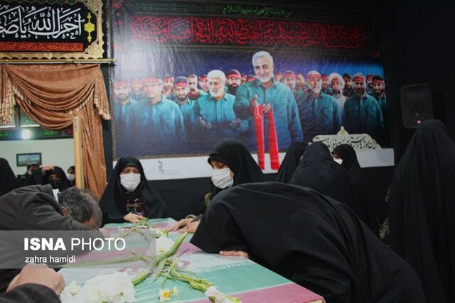 وداع با شهدای گمنام ـ بیرجند