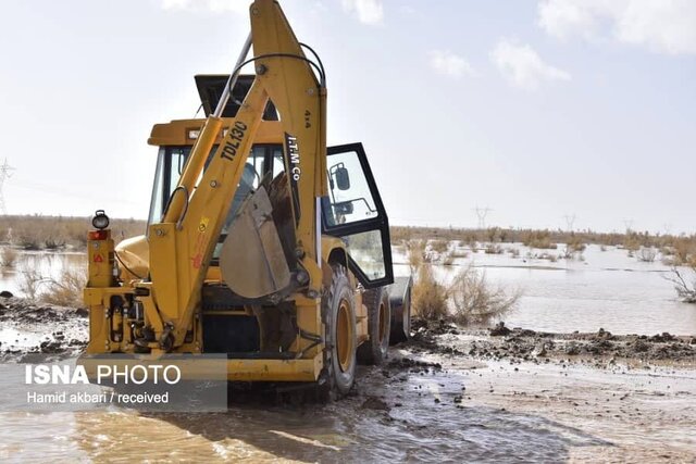 سیل و آبگرفتگی در خراسان جنوبی 