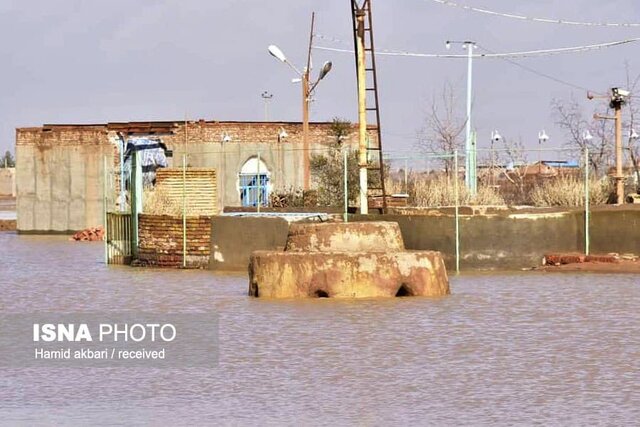 سیل و آبگرفتگی در خراسان جنوبی