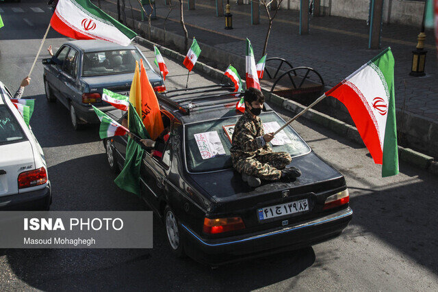 راهپیمایی خودرویی در خراسان جنوبی آغاز شد راهپیمایی خودرویی در خراسان جنوبی آغاز شد