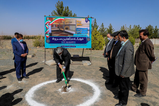 عملیات اجرایی ساخت خوابگاه متأهلین در دانشگاه بیرجند آغاز شد