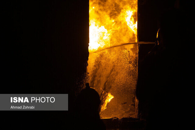 اطفای ۴۸ مورد حریق در شب چهارشنبه پایان سال در بیرجند