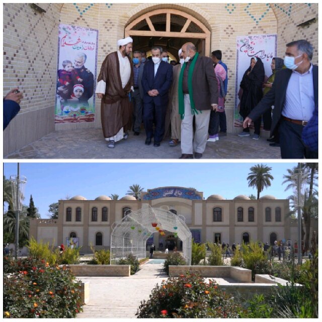 بازدید استاندار خراسان‌ جنوبی از باغ گلشن طبس