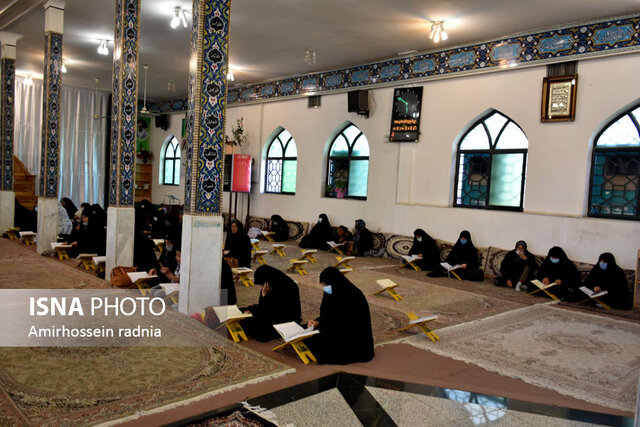 ترتیل خوانی قرآن ـ امامزادگان باقریه بیرجند