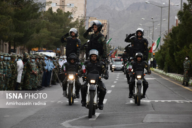 رژه نیروهای مسلح ـ بیرجند