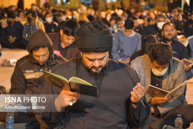 احیای شب ۱۹ رمضان در بیرجند