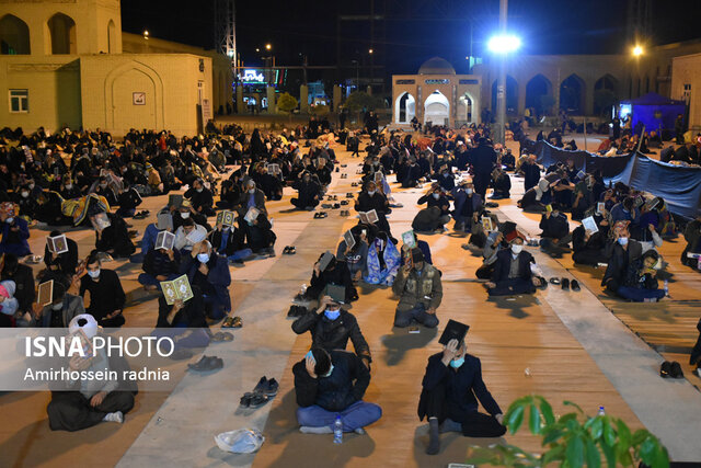احیای شب ۱۹ رمضان در بیرجند