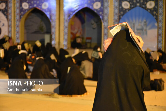 احیای شب ۱۹ رمضان  در بیرجند 