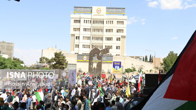 راهپیمایی روز قدس در بیرجند / ۲