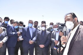 بازدید معاون رییس جمهور از پروژه راه‌آهن _ بیرجند یونسی