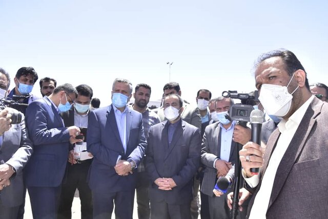 بازدید معاون رییس جمهور از پروژه راه‌آهن _ بیرجند یونسی