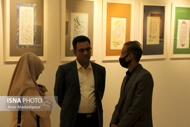 نمایشگاه آثار اساتید خوشنویسی در بیرجند