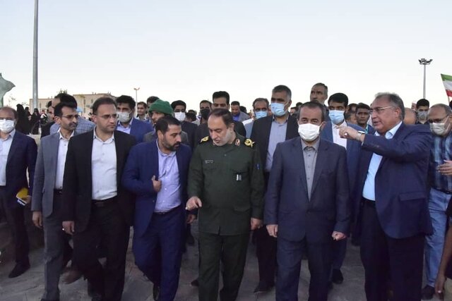 افتتاح همزمان ۷ پروژه‌ عمرانی شهرداری بیرجند&nbsp;