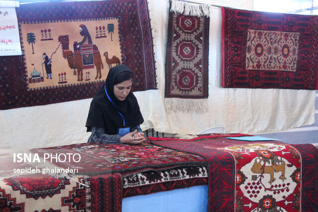 هفت رنگ صنایع دستی اقوام در نمایشگاه بیرجند
