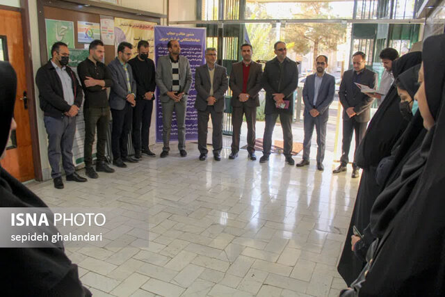 حضور سرپرست جهاددانشگاهی خراسان جنوبی در جمع کارکنان