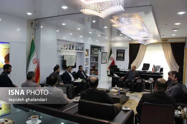 دیدار مدیران عامل ایمیدرو و فولاد ایران با استاندار خراسان جنوبی
