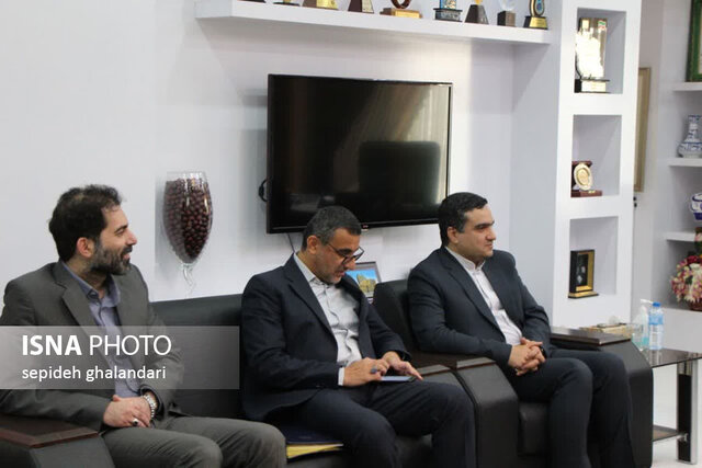 دیدار مدیران عامل ایمیدرو و فولاد ایران با استاندار خراسان جنوبی