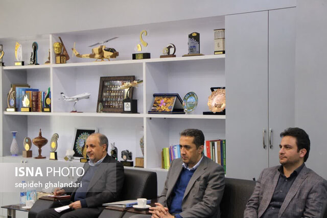 دیدار مدیران عامل ایمیدرو و فولاد ایران با استاندار خراسان جنوبی