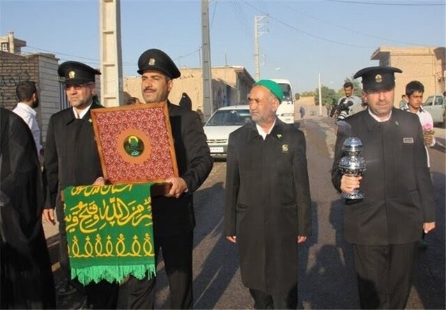 نقطه صفر مرزی و خادمانی که عطر حرم را به ارمغان آوردند