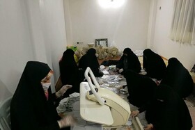 تولید بیش از 56 هزار ماسک توسط خواهران طلبه خراسان شمالی