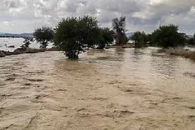 بروز خسارت به خراسان شمالی بر اثر جاری شدن سیلاب و بارش تگرگ