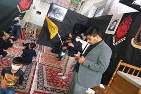 مسجد صاحب الزمان (عج) بجنورد میزبان سوگواری نوجوانان فهما