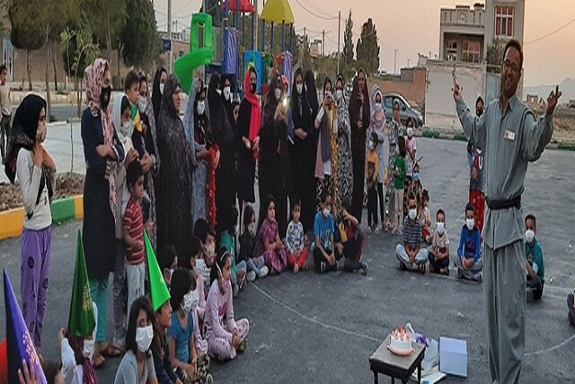 به مناسبت هفته دفاع مقدس؛ نمایش خیابانی «هناس» اجرای عموم شد