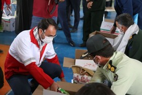 توزیع بیش از ۷۰۰۰بسته معیشتی بین نیازمندان و متاثرین از کرونا در خراسان شمالی 