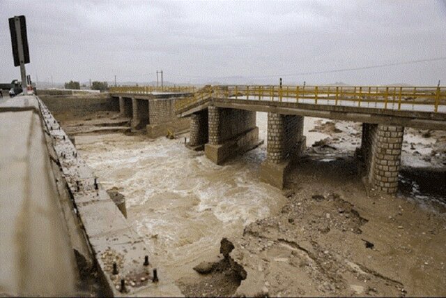 سیل به ۲۱ دستگاه پل در خراسان شمالی آسیب وارد کرد