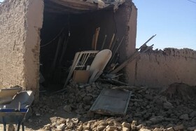 توزیع ۲۰۰ چادر و ۱۸۰۰ بسته غذایی توسط هلال احمر خراسان شمالی در مناطق زلزله زده