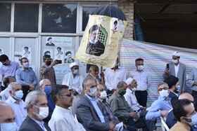 برپایی جشن پیروزی هواداران سید ابراهیم رئیسی در بجنورد