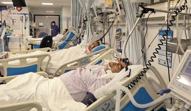 تعداد بیماران کرونایی بستری در بیمارستان های خراسان شمالی از مرز ۱۰۰۰ نفر گذشت