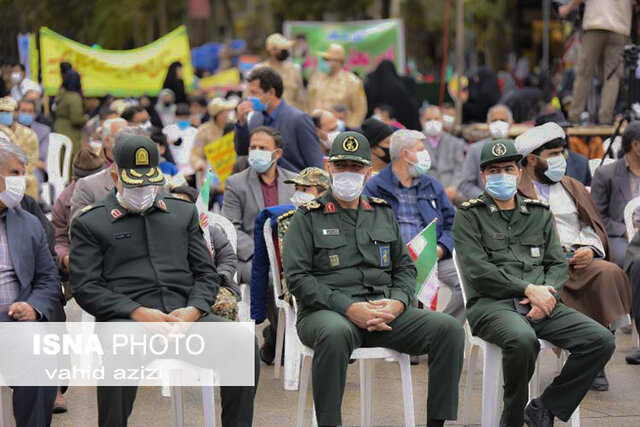 گزارش تصویری/ اجتماع 13 آبان روز ملی مبارزه با استکبار در بجنورد
